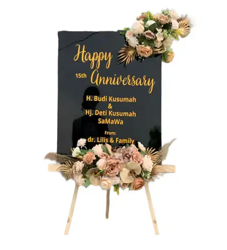 Papan Bunga Akrilik Cisarua